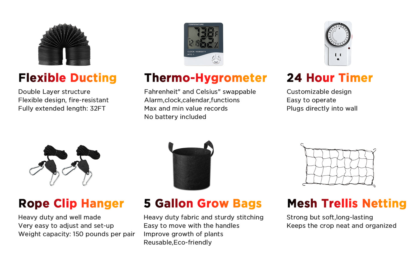 All in One Grow Set up For Indoor 80x80cm or 60x60cm or 120x60cm Grow Tent--Shipping Cost Not Included