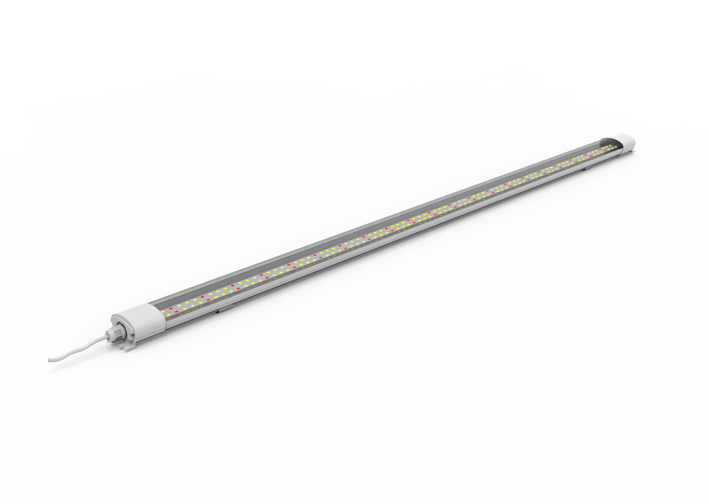 60W LED Grow Tube Light For Vertical Farming Leaf Greens/ Strawberry Growing