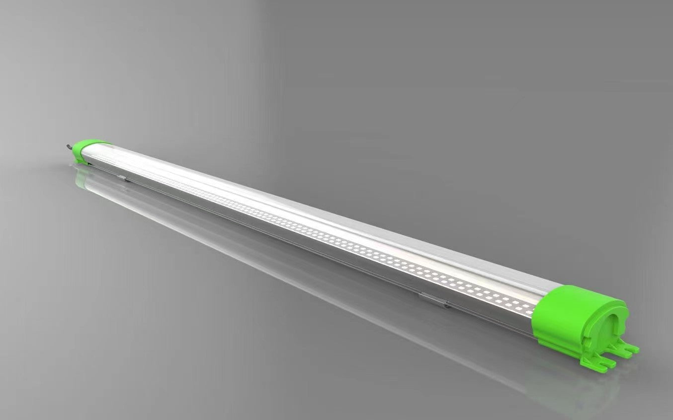 60W-80W LED Grow Tube Light For Vertical Farming Leaf Greens/Strawberry Growing